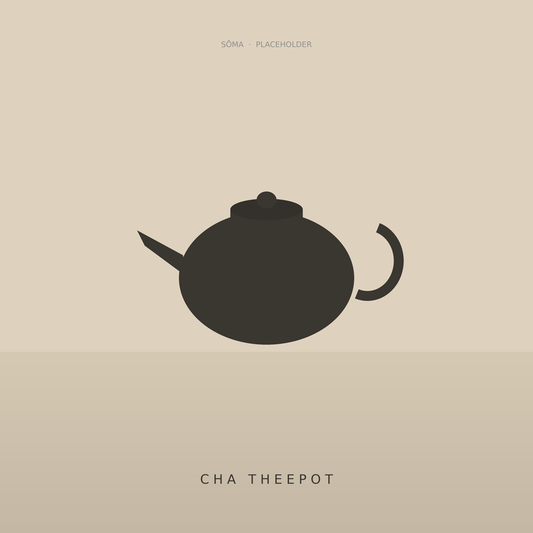 Cha Theepot — placeholder-sfeerbeeld in Sōma-stijl