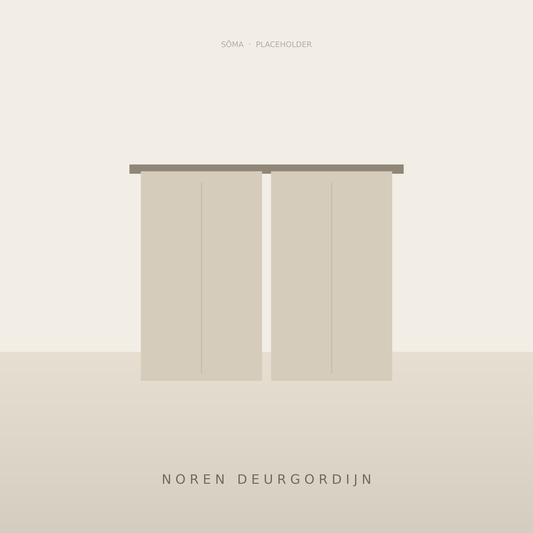 Noren Deurgordijn — placeholder-sfeerbeeld in Sōma-stijl